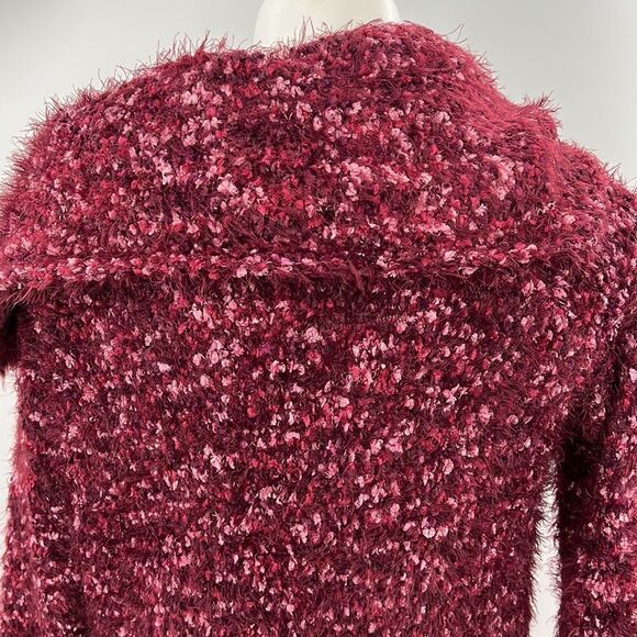 Knox Rose cowl neckline fuzzy warm sweater - Picture 5 of 7